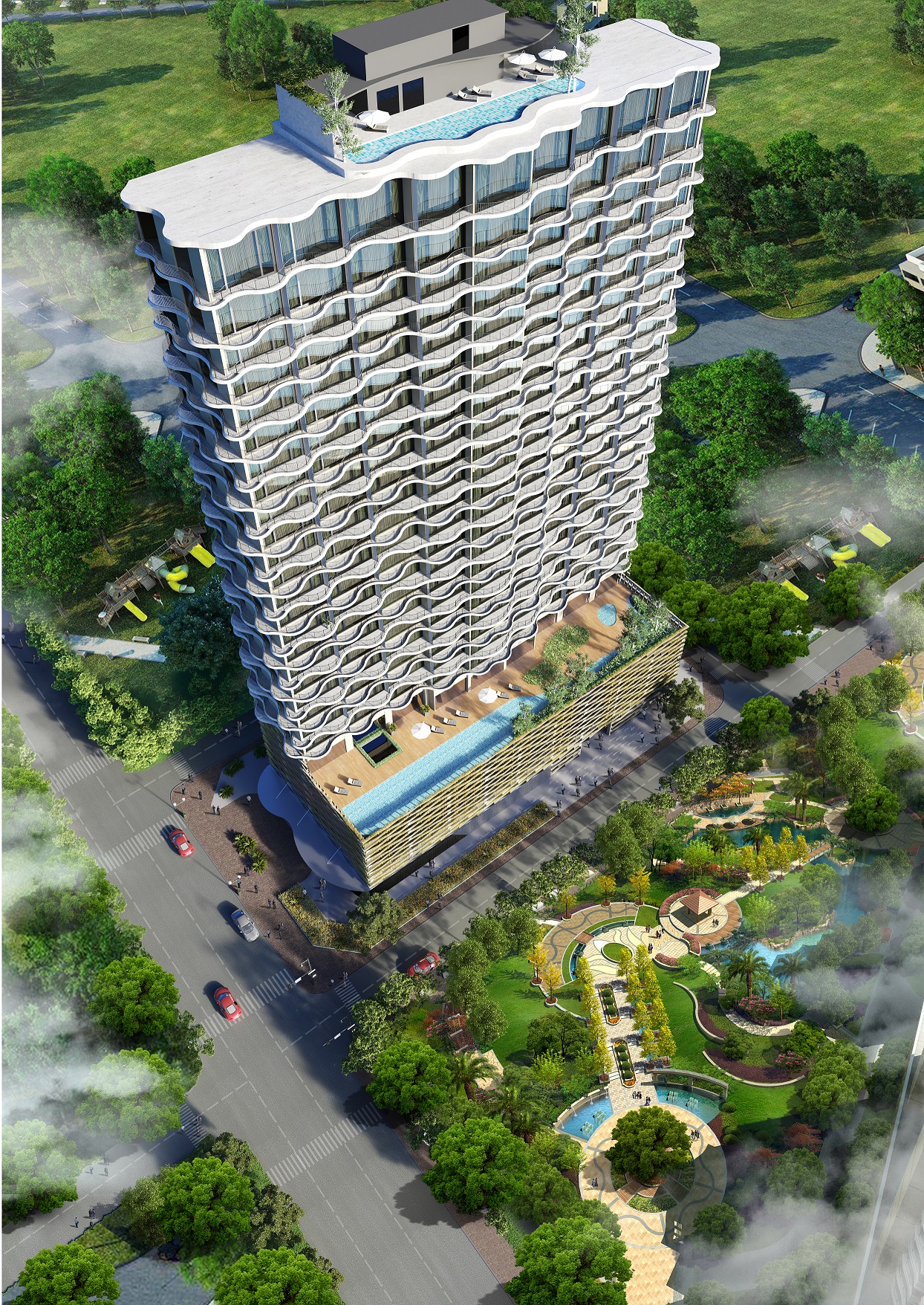 Cho thuê căn hộ 3PN dự án Waterina Suites Quận 2 - 144 m2 Cho thuê căn hộ 3PN dự án Waterina Suites Quận 2 - 144 m2